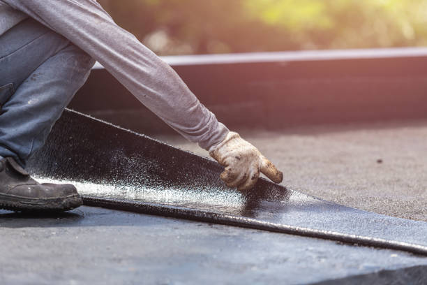 Professional Emergency Waterproofing technician working in Ramsey, NJ